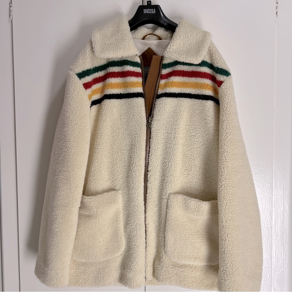 Pendleton Glacier Sherpa Fleece Jacket size XL